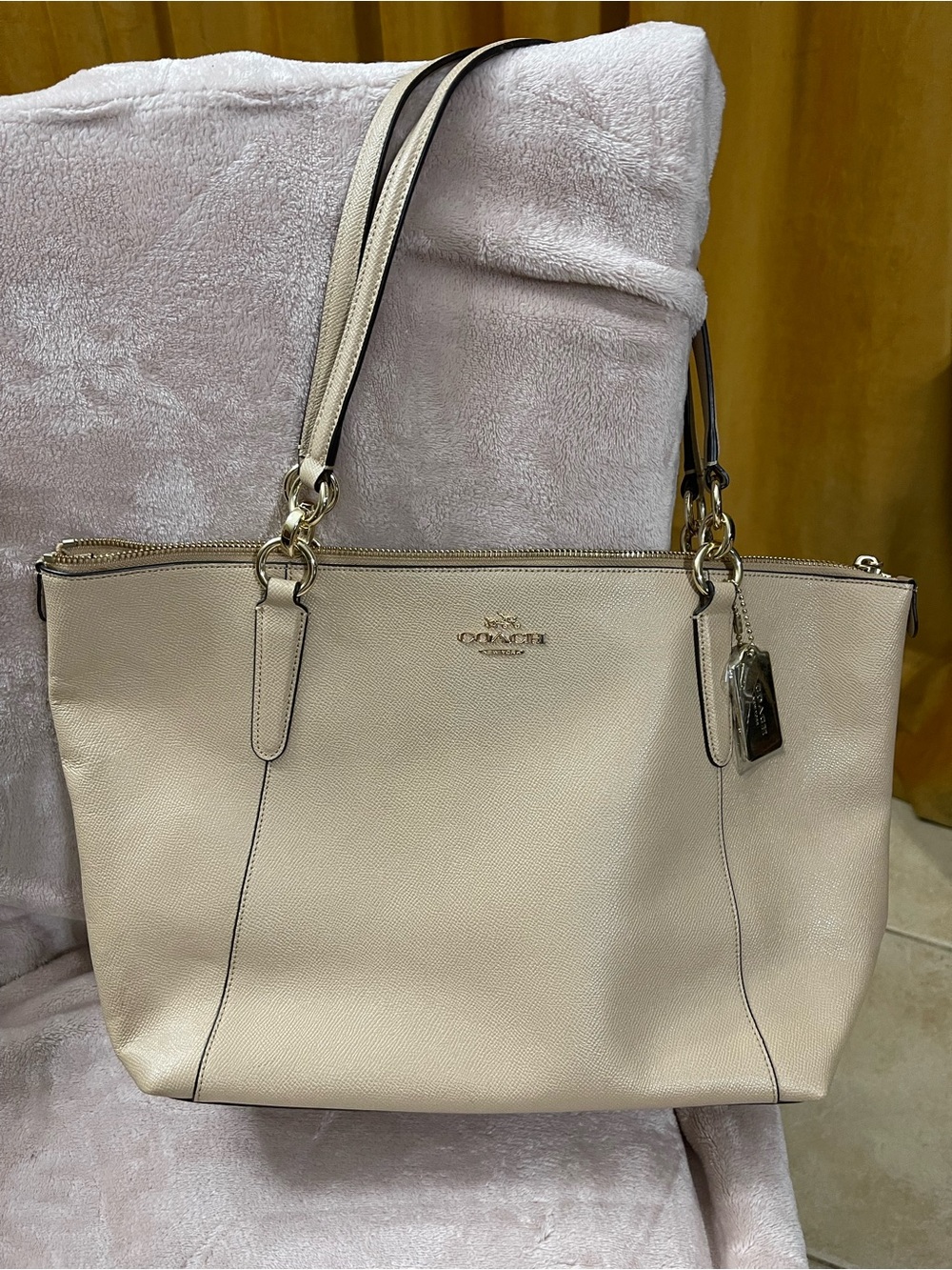 Coach Leather Tote